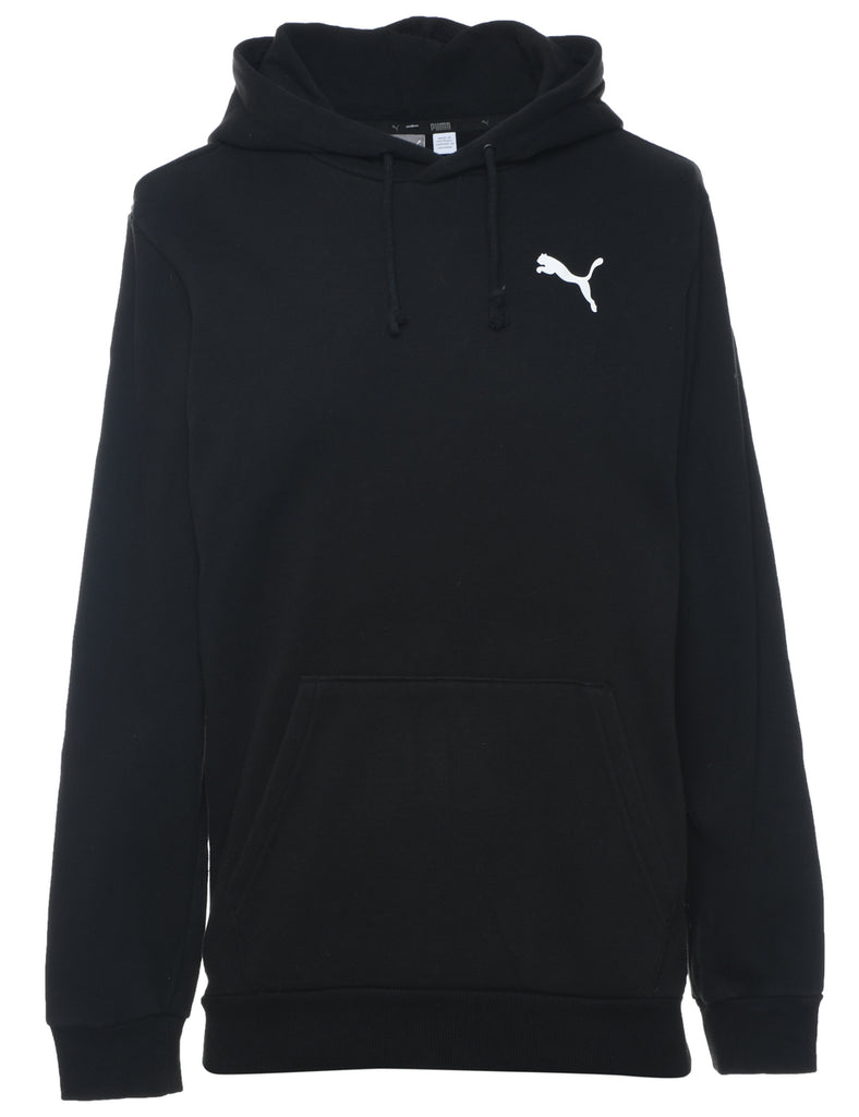 Black & White Contrast Puma Sweatshirt - S