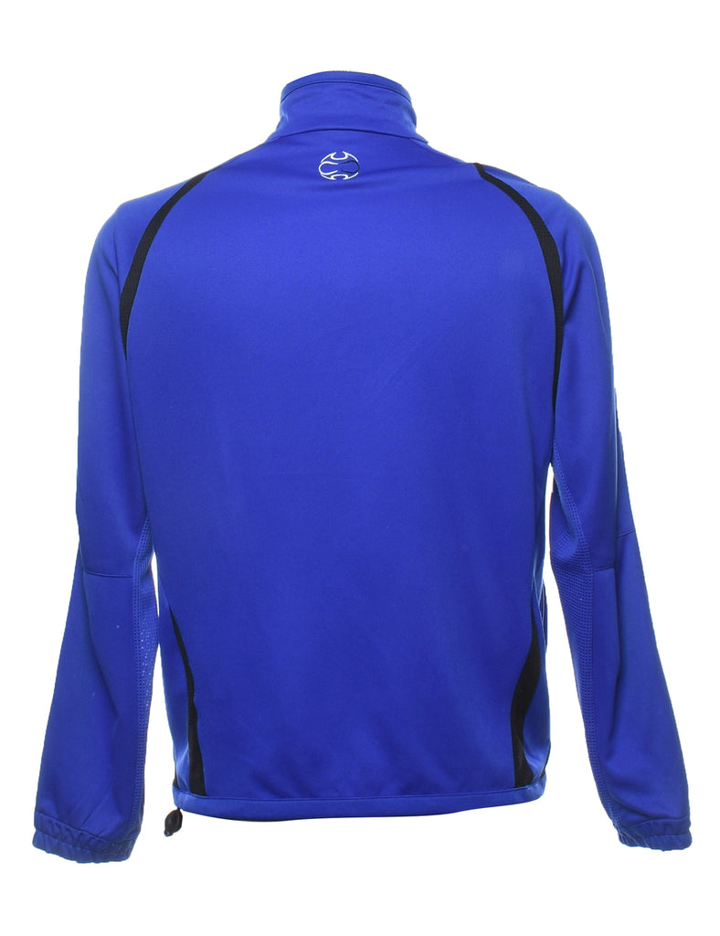 Blue Adidas Virginia Youth Soccer Track Top - M