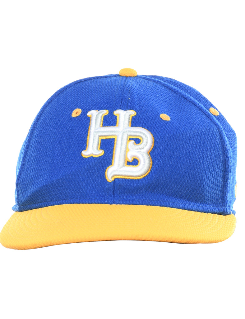 Blue Embroided Cap - XS