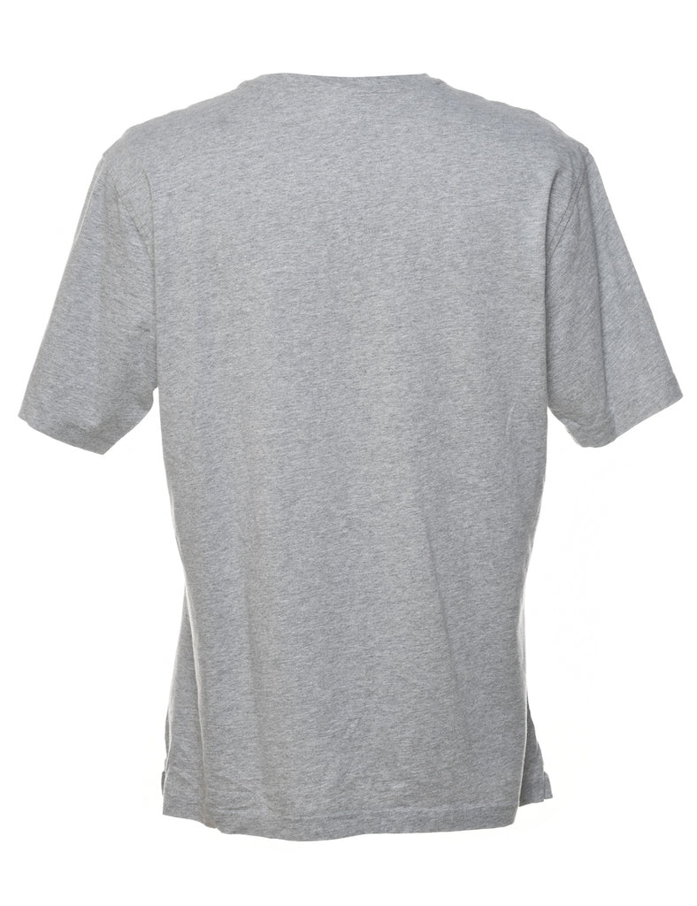 Brooks Brothers Light Grey Plain T-shirt - XL