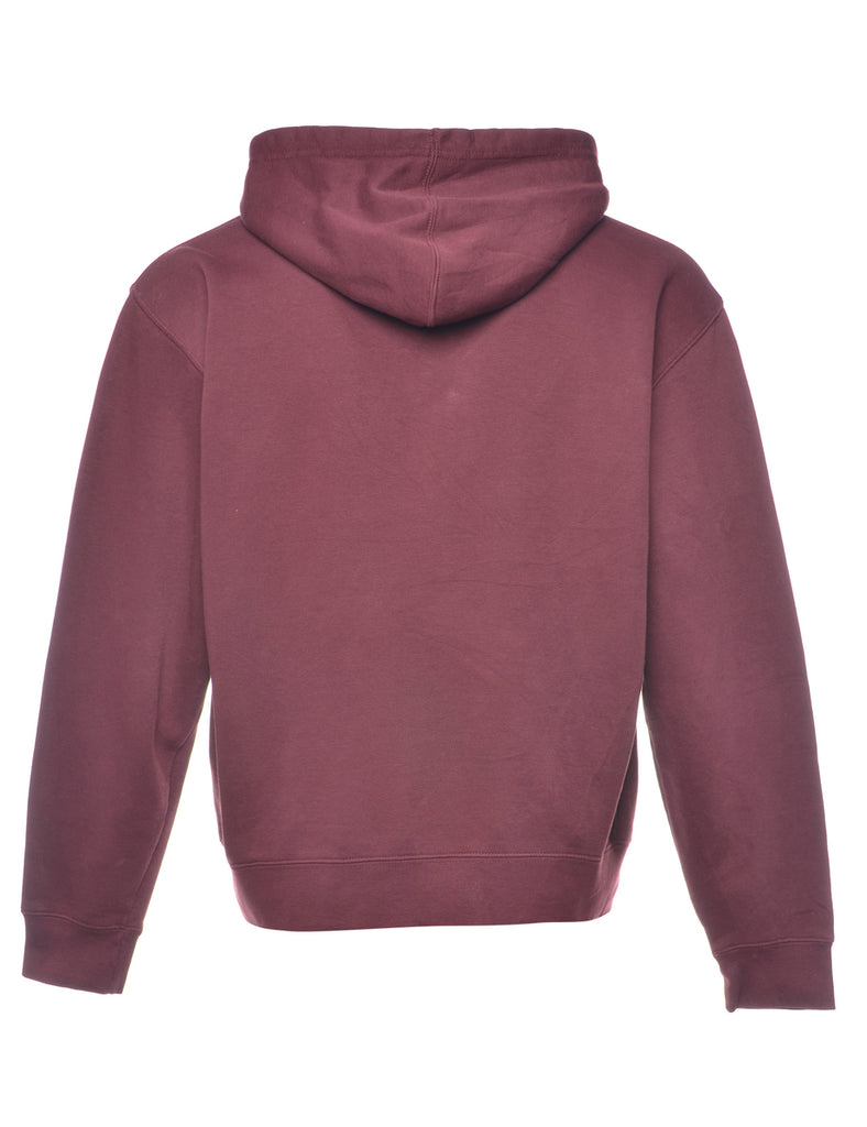 Brown Salisbury Printed Hoodie - M