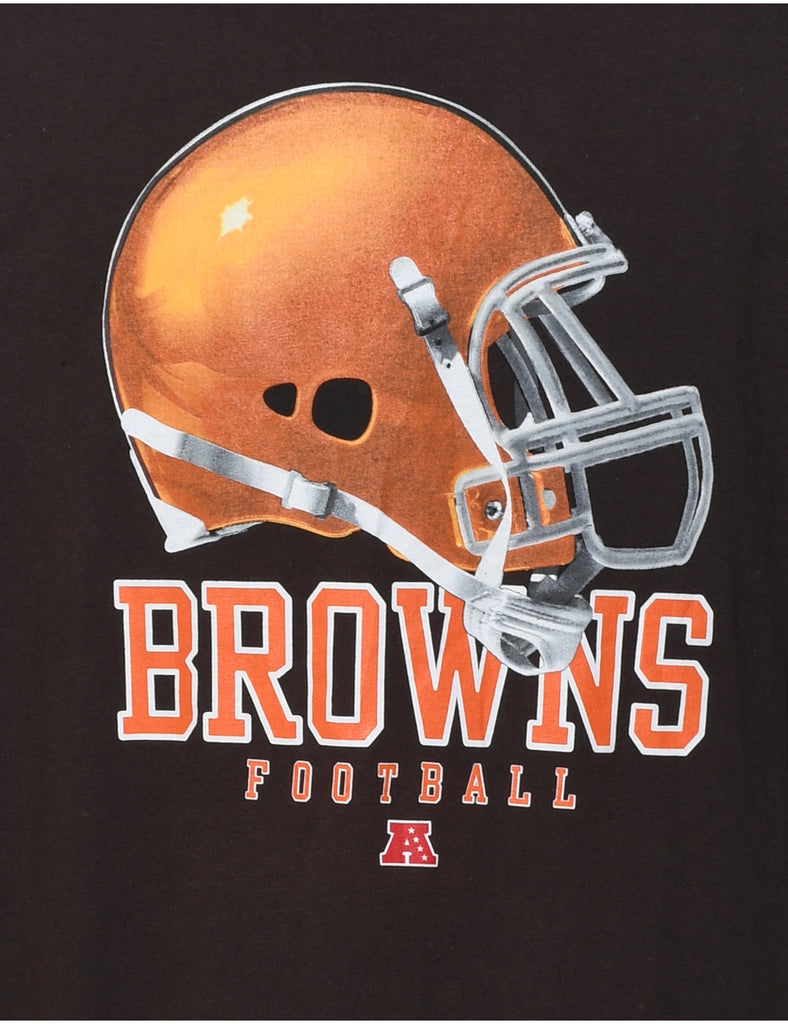 Browns NFL Sports T-shirt - XL
