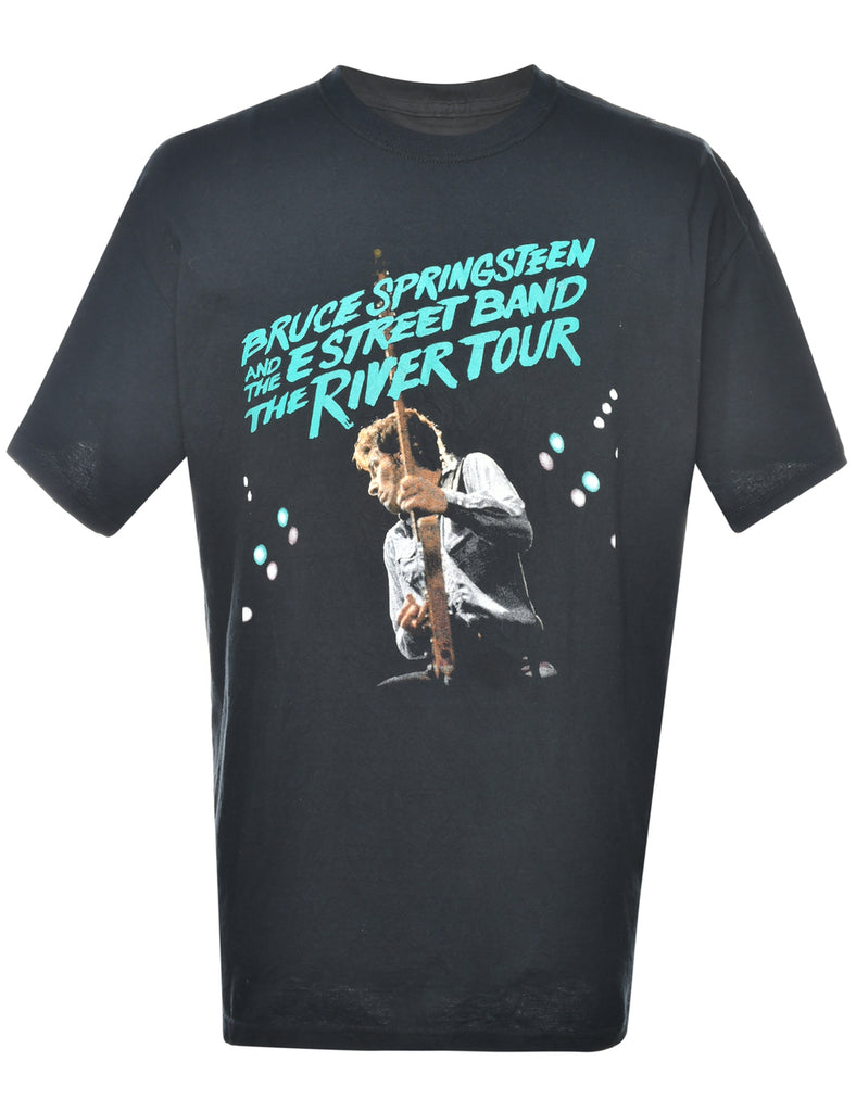 Bruce Springsteen 'The River Tour'  Printed T-shirt - XL