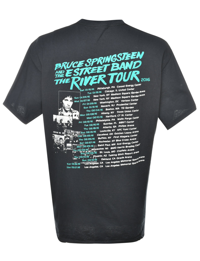 Bruce Springsteen 'The River Tour'  Printed T-shirt - XL