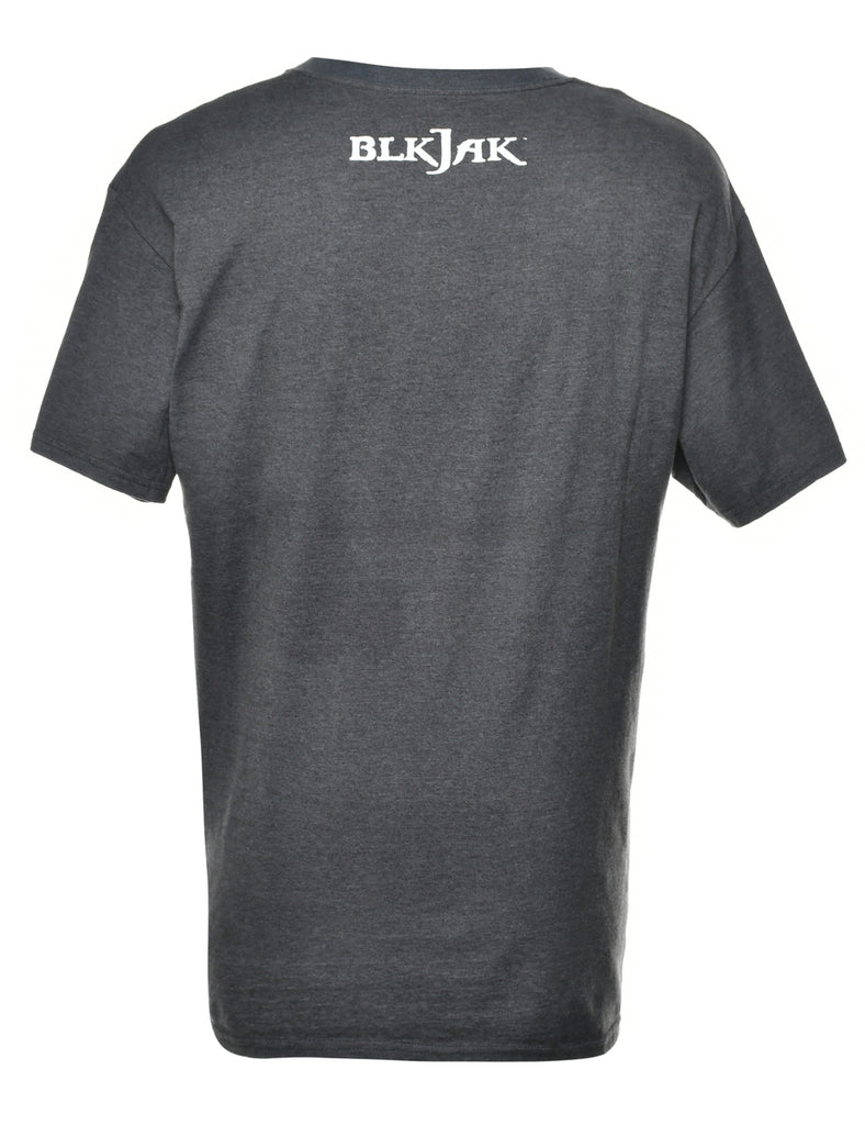 Buck Off Printed T-shirt - L