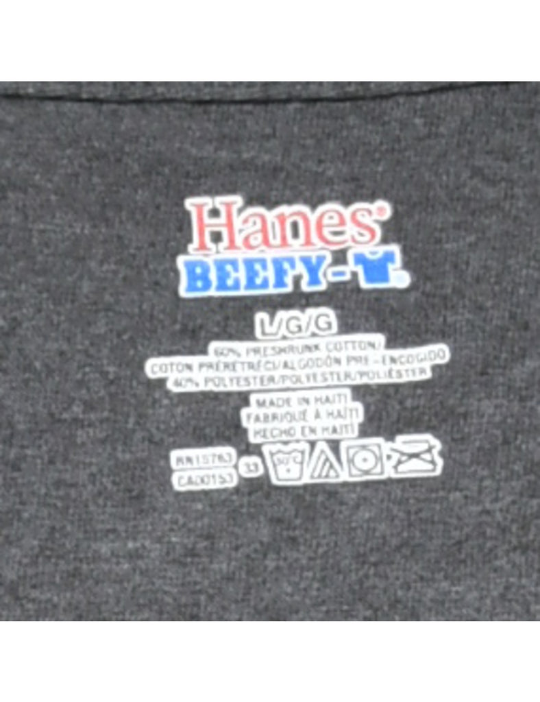 Buck Off Printed T-shirt - L