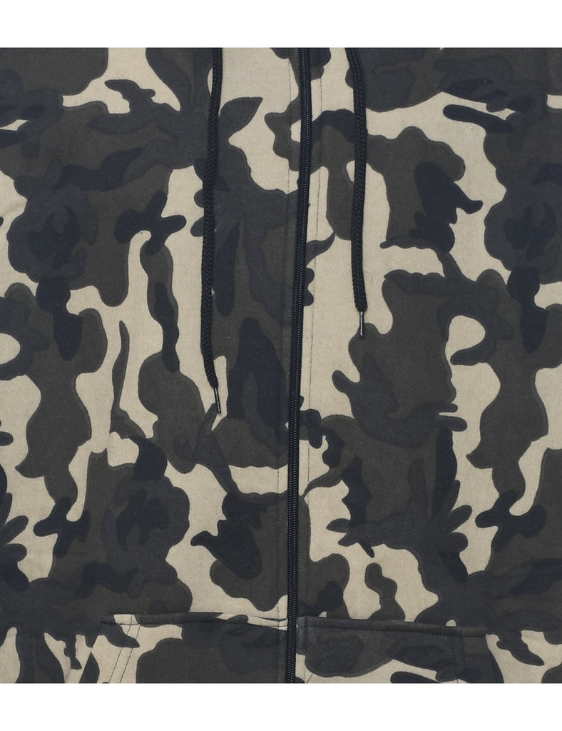 Camouflage Design Hoodie - XL