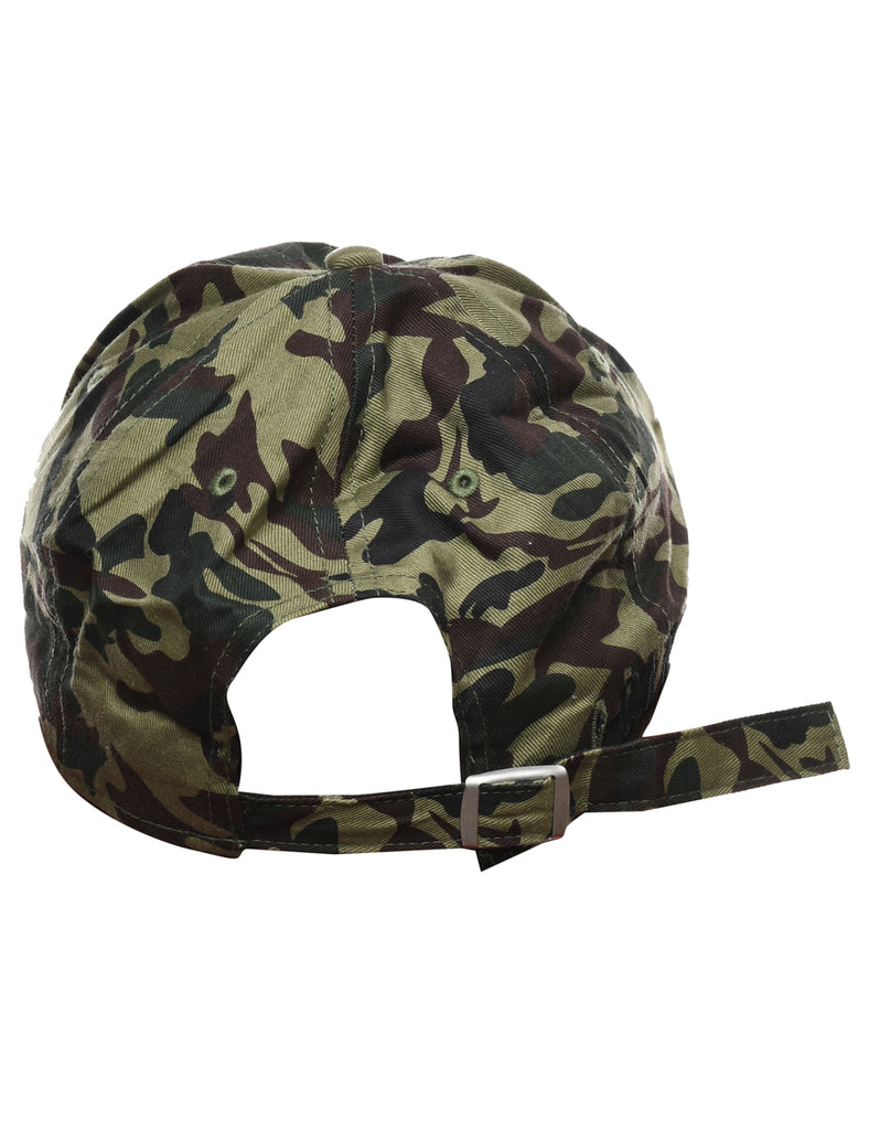 Camouflage Embroided Cap - XS