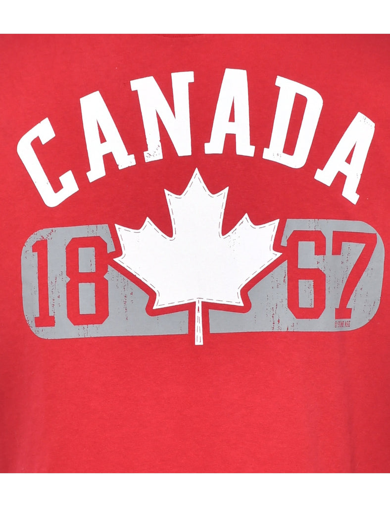 Canada Printed T-shirt - M