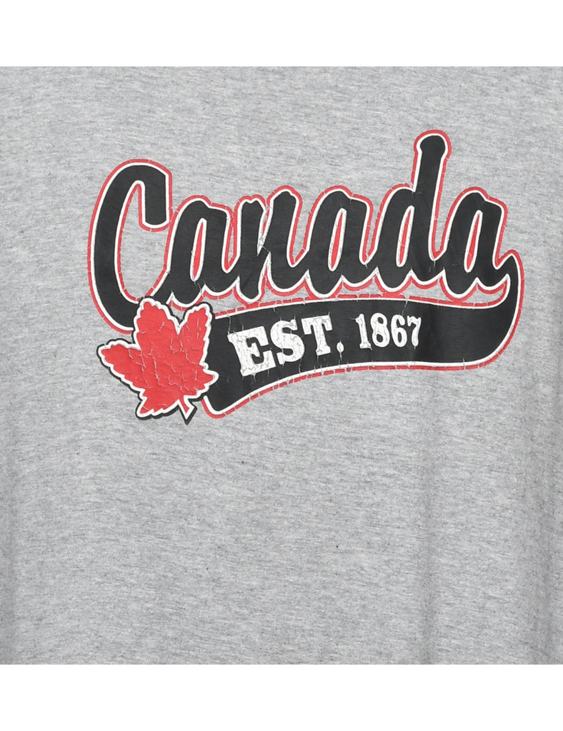 Canada Printed T-shirt - M