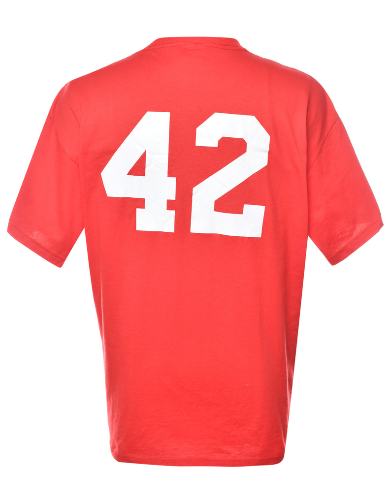 Cardinals Red Printed T-shirt - XL