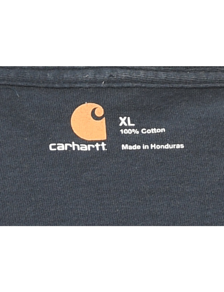 Carhartt Plain Navy T-shirt - XL