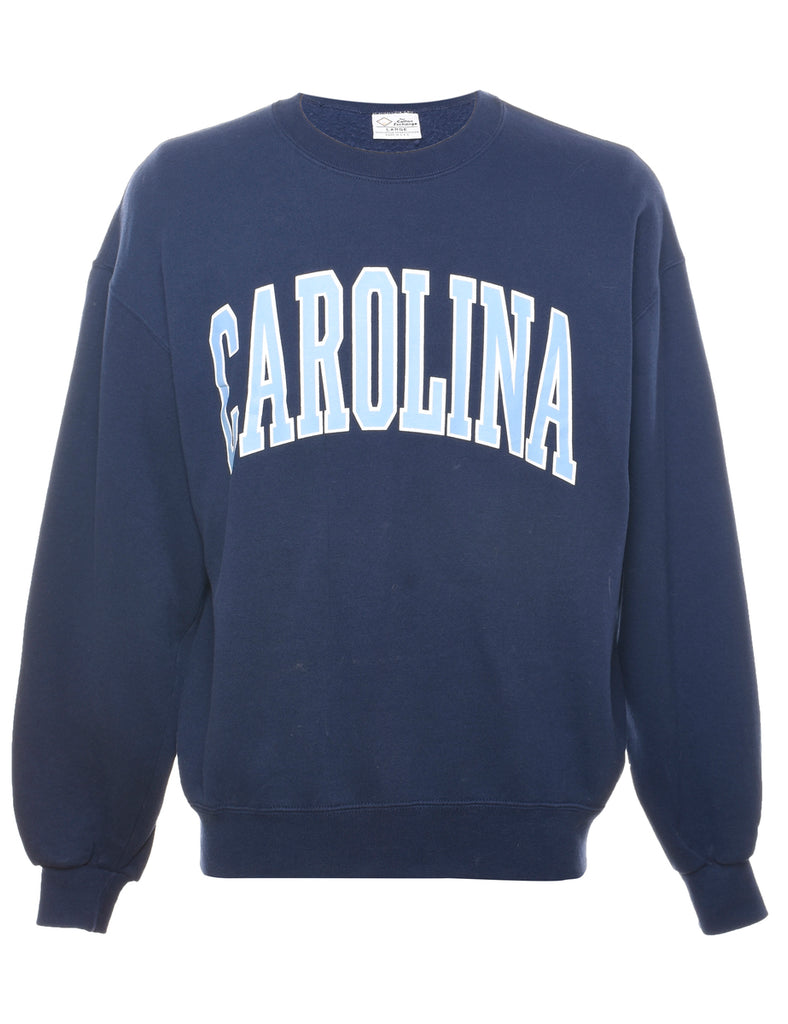 Carolina Navy & Light Blue Sweatshirt - L