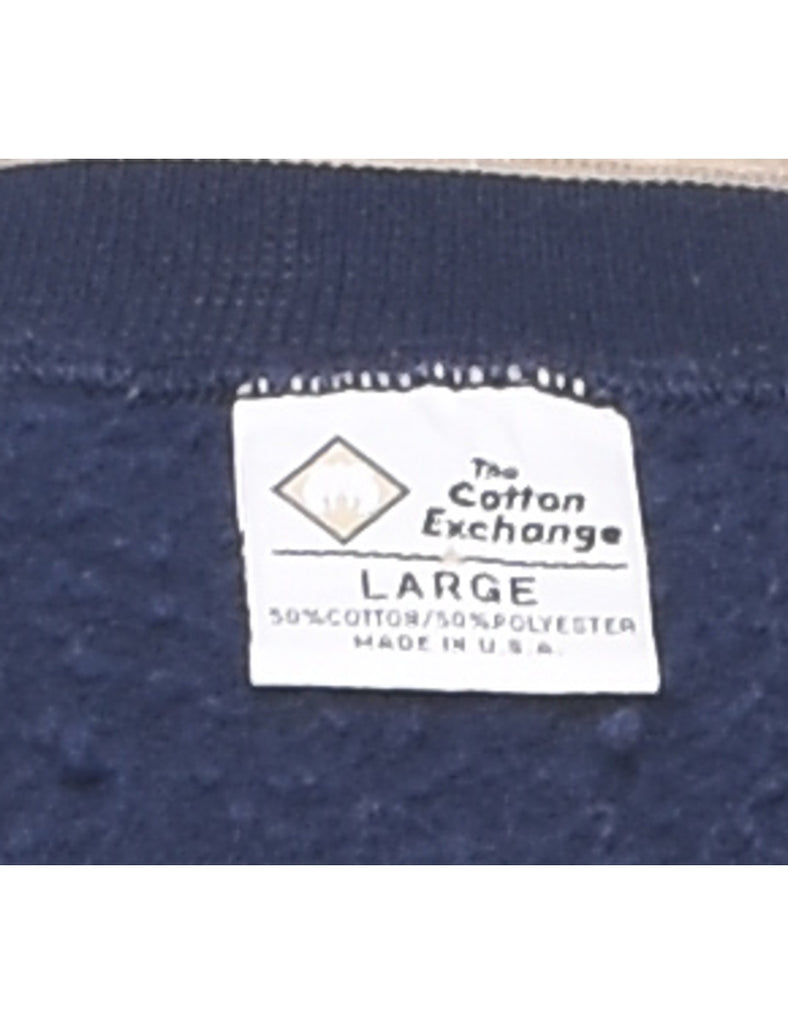 Carolina Navy & Light Blue Sweatshirt - L