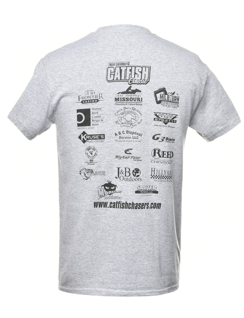 Catfish Printed T-shirt - S