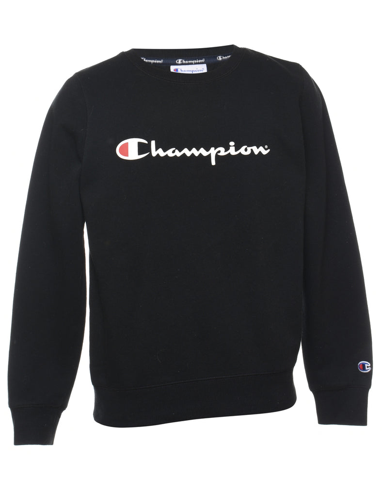Champion Classic Black Sweatshirt - XS