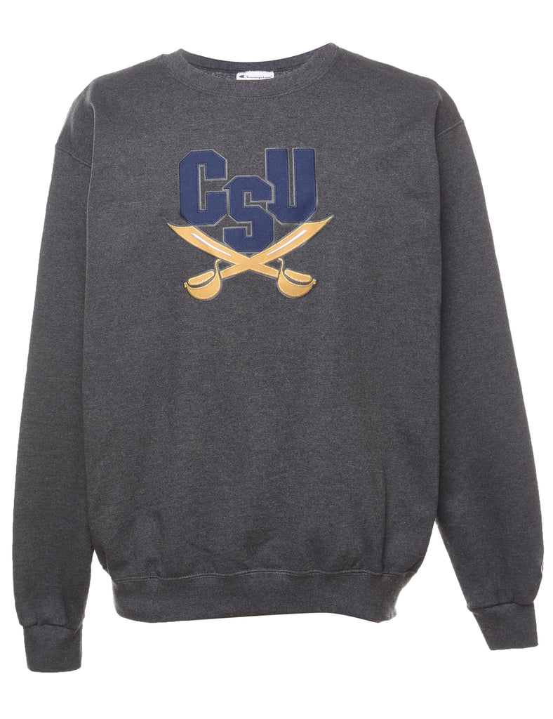 Champion CSU Embroidered Sweatshirt - L