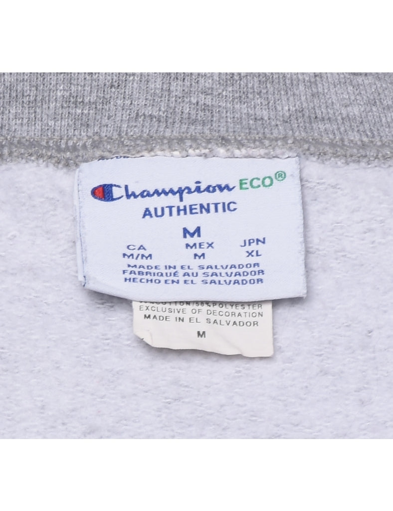 Champion Flames Volleyball Printed Sweatshirt - M