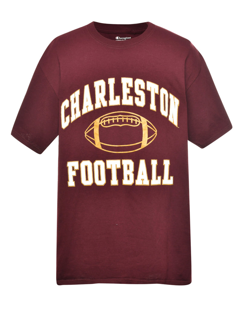 Champion Football Printed T-shirt - L