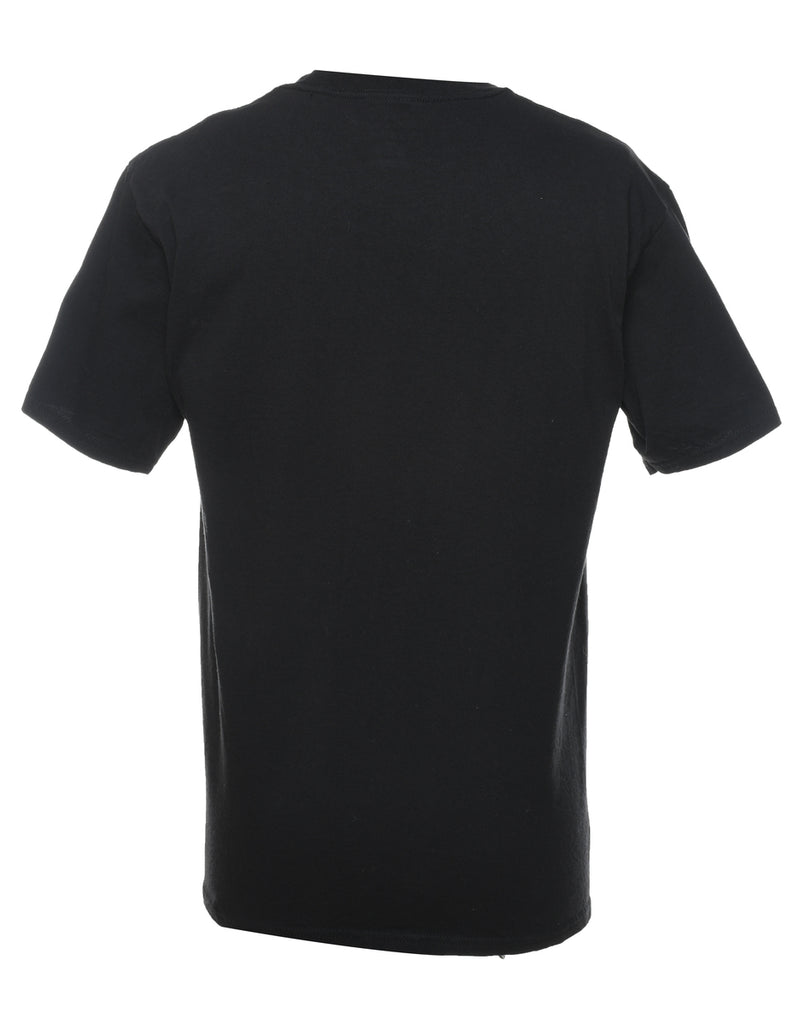 Champion Georgia Bulldogs Black & Red Printed T-shirt - M