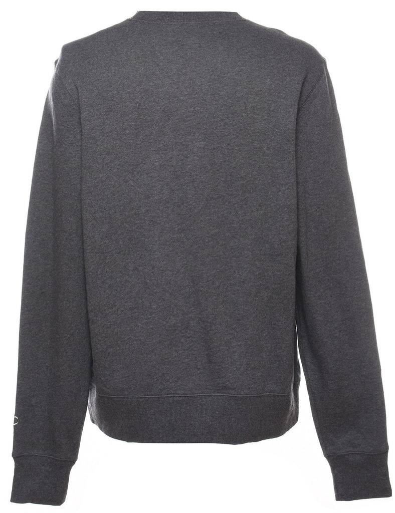 Champion Grey Plain Sweatshirt - M