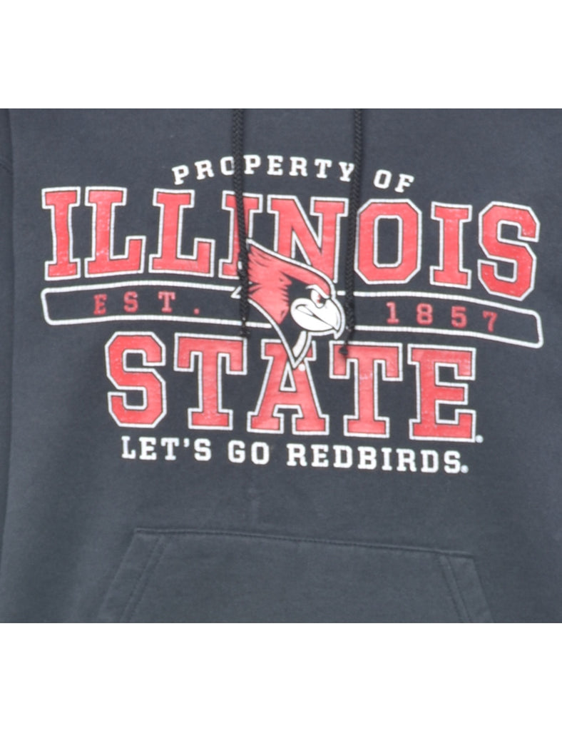 Champion Illinois State Printed Hoodie - S