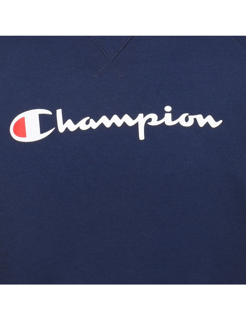 Champion Navy, Red & White Classic Sweatshirt - M