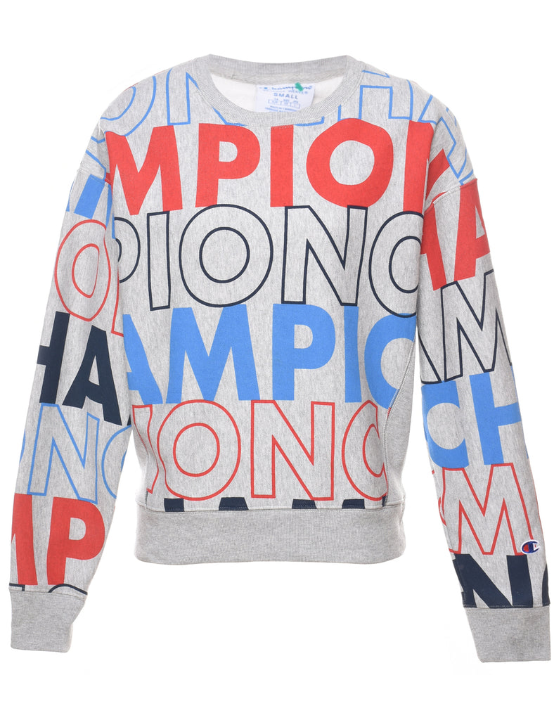 Champion Printed Graphic Sweatshirt - S