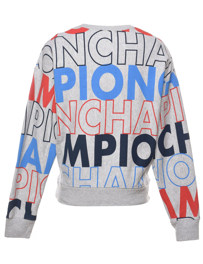 Champion Printed Graphic Sweatshirt - S