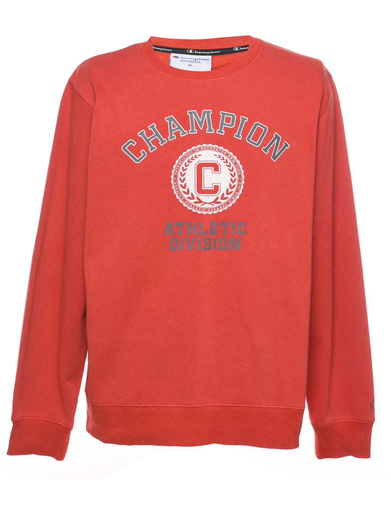 Champion Printed Sweatshirt - XL
