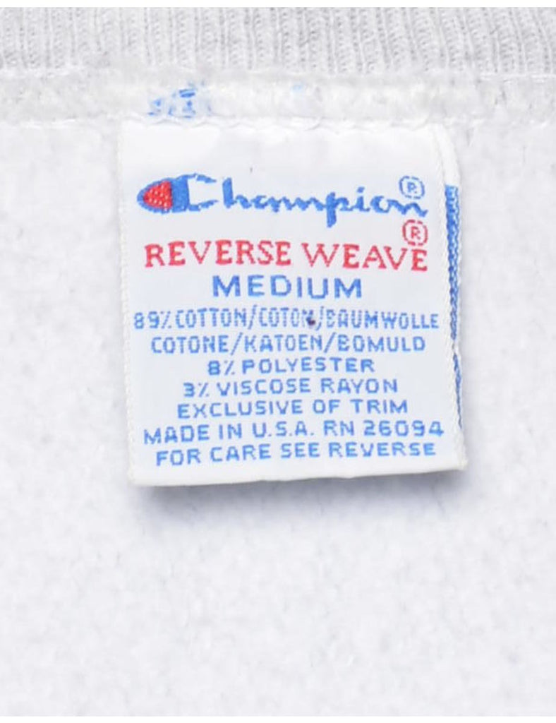 Champion Reverse Weave Printed Sweatshirt - M