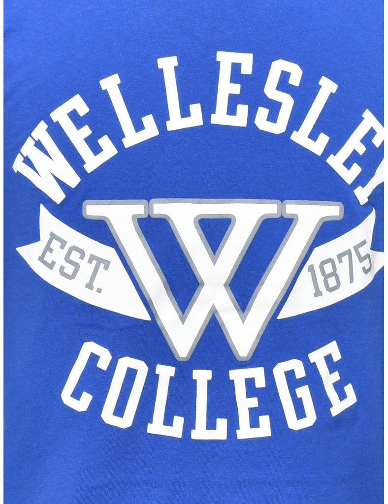 Champion Wellesley College Printed T-shirt - S
