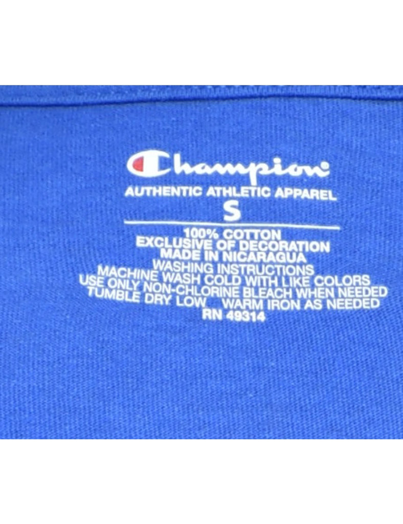 Champion Wellesley College Printed T-shirt - S