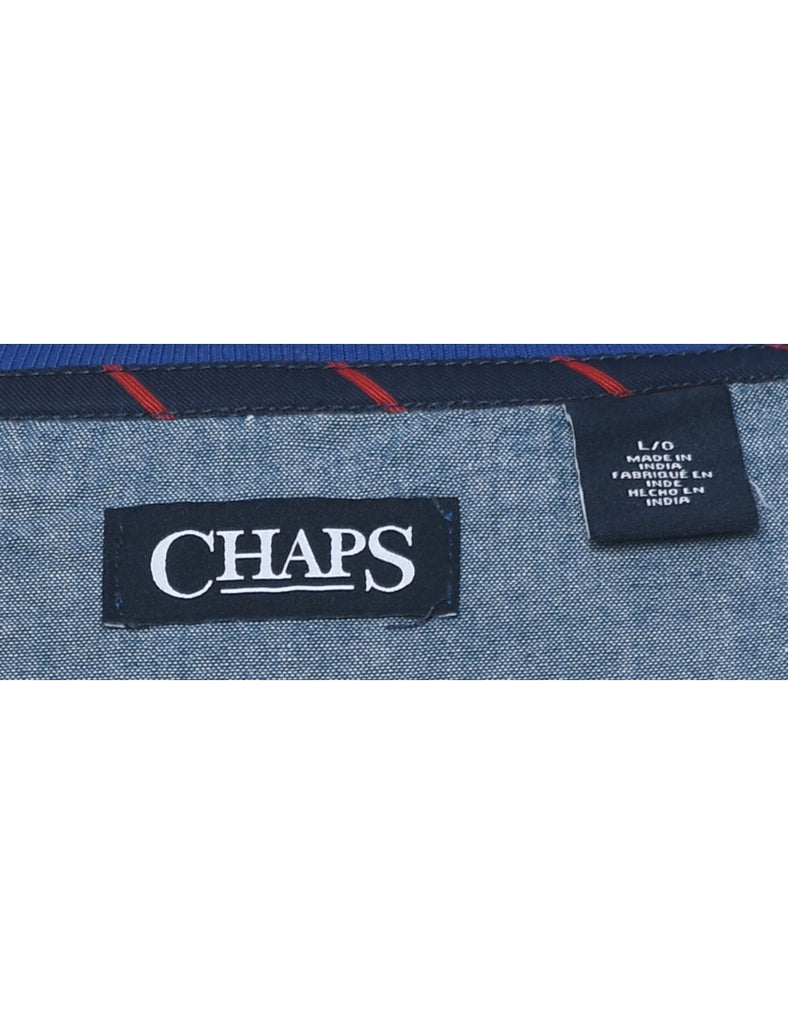 Chaps Striped Sweatshirt  - L