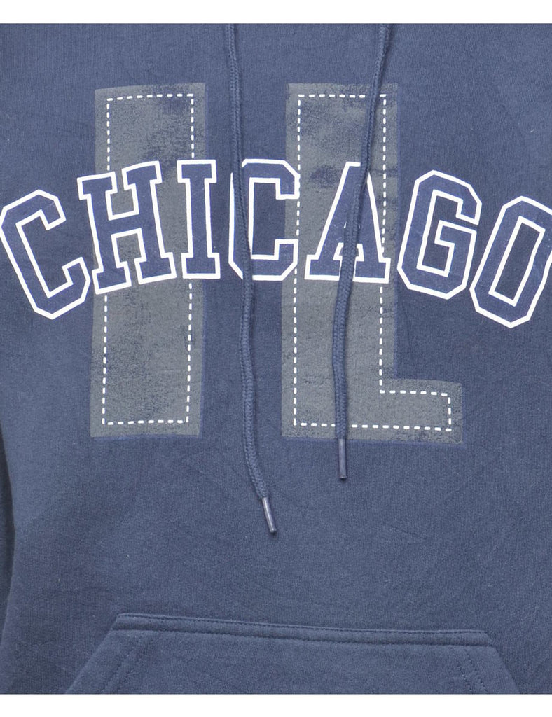 Chicago Printed Hoodie - S