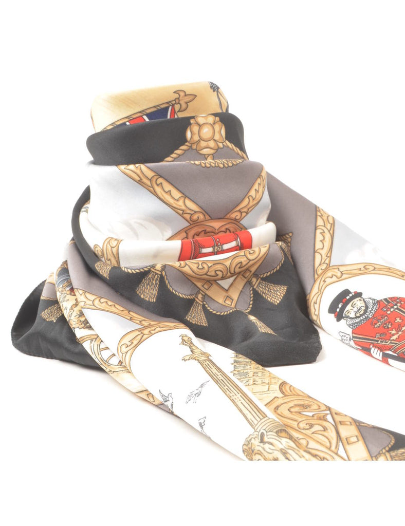 Classic Patterned Scarf - M