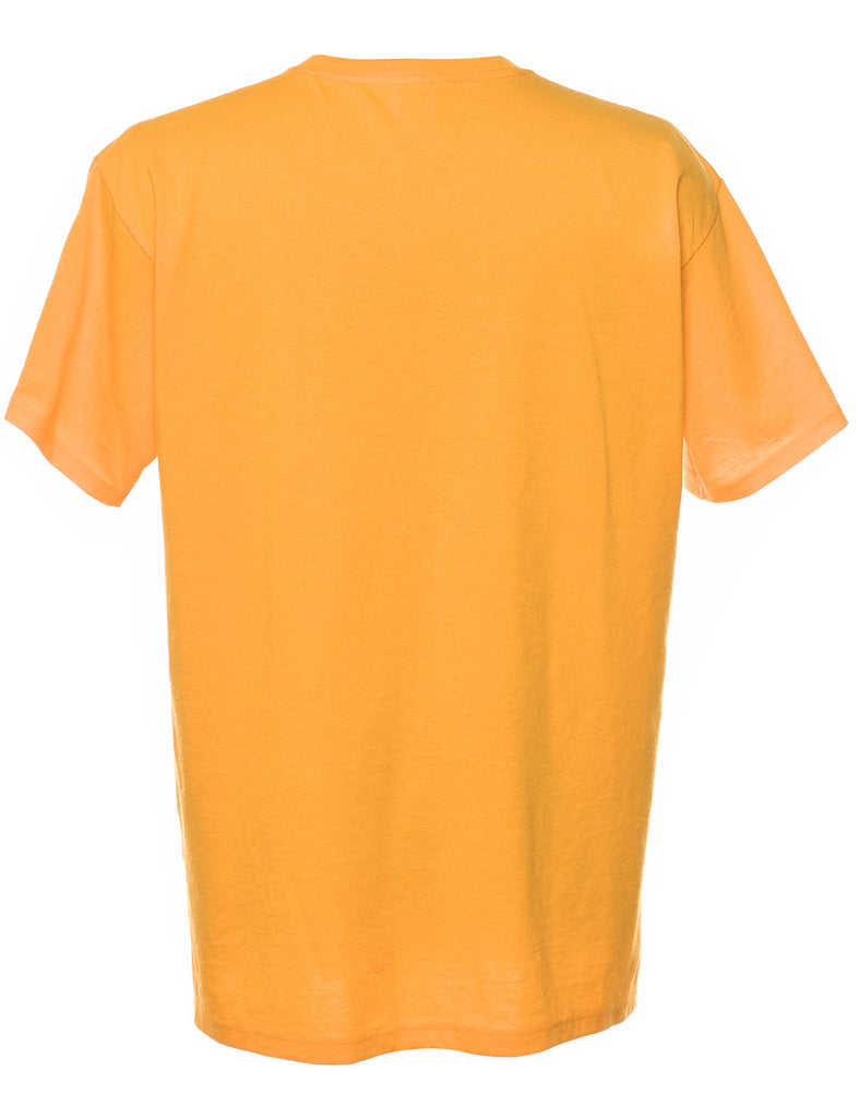 Classic Yellow Plain T-Shirt - L