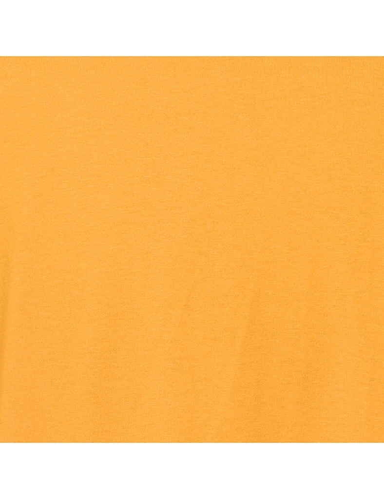 Classic Yellow Plain T-Shirt - L