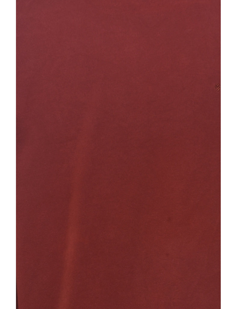 Columbia Plain Maroon Sweatshirt - XL