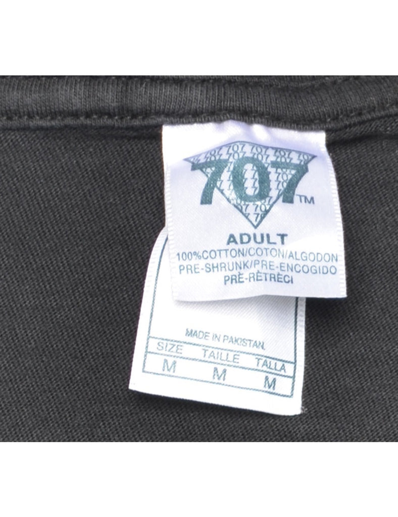 Come Back Later Brain Out Of Order Printed T-shirt - M