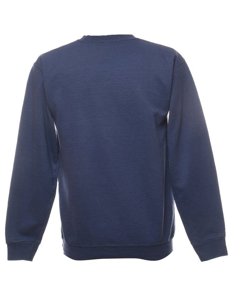 Concordia Mustangs Navy Printed Sweatshirt - S