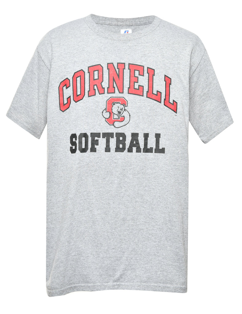 Cornell Softball Printed T-shirt - M