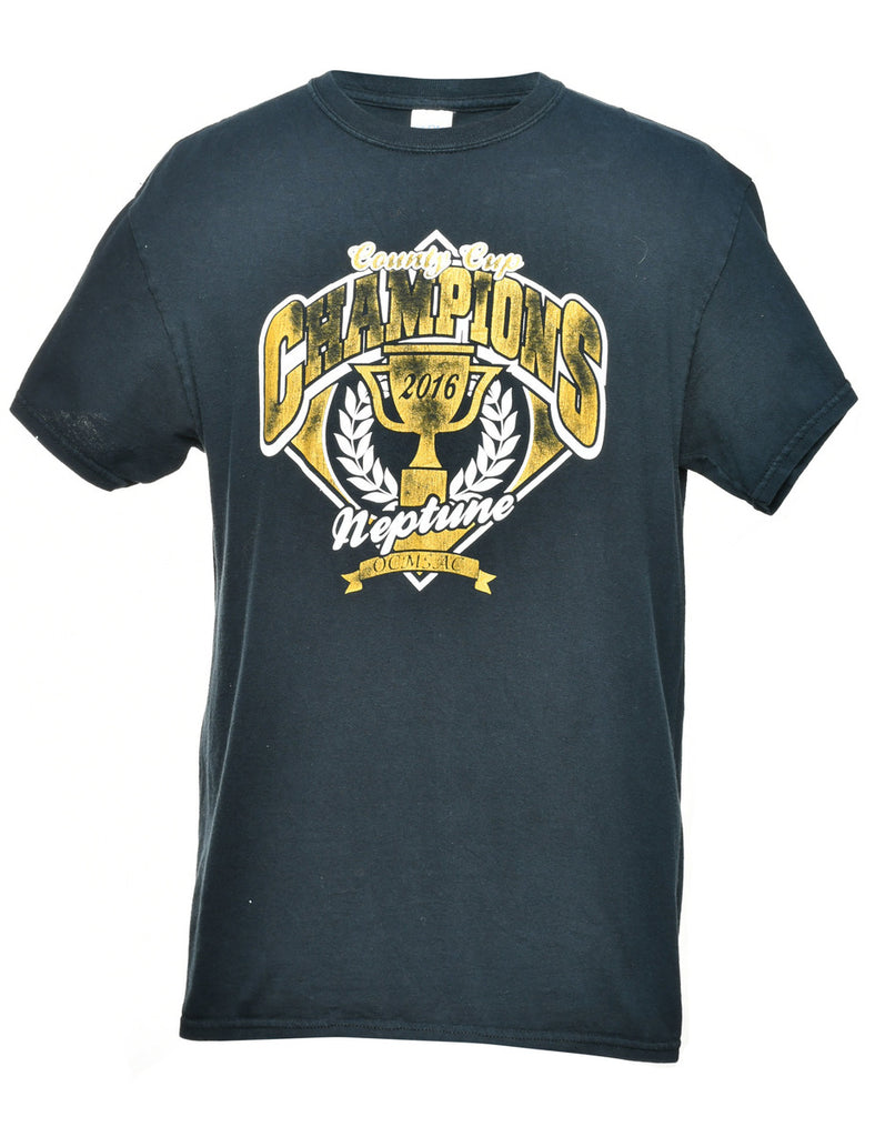 County Cup Neptune Printed T-shirt - M