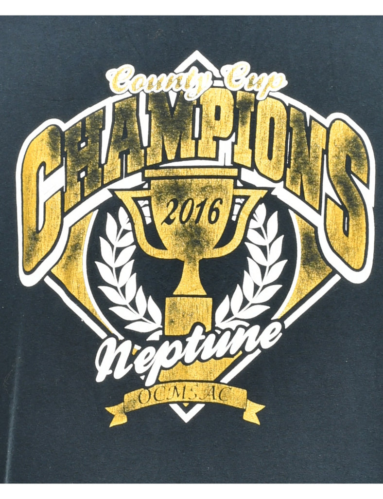 County Cup Neptune Printed T-shirt - M