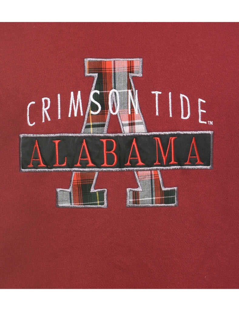 Crimson Tide Alabama Embroidered Sweatshirt - M