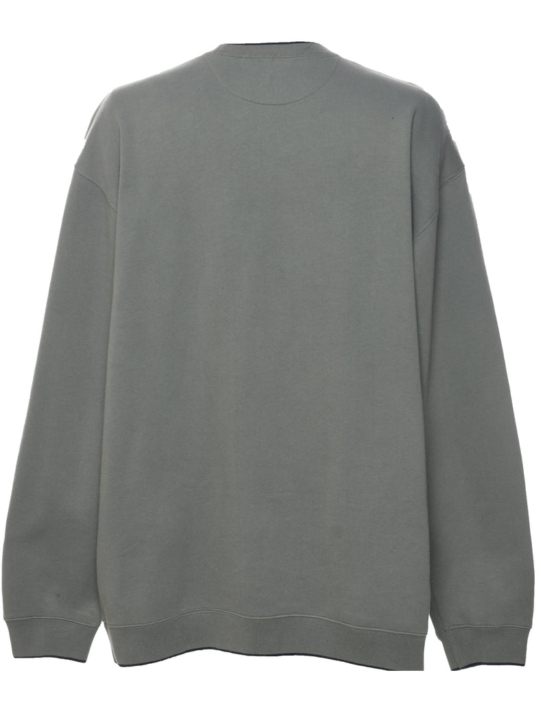 Croft & Barrow The Grandpa Real Deal Embroidered Sweatshirt - L