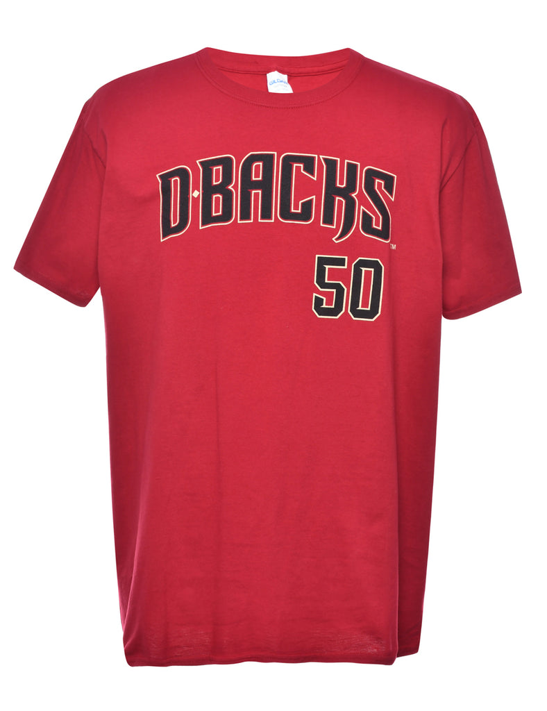 D Backs Printed T-shirt - XL
