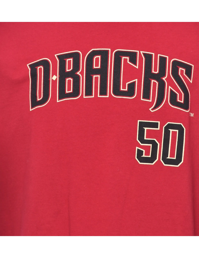 D Backs Printed T-shirt - XL