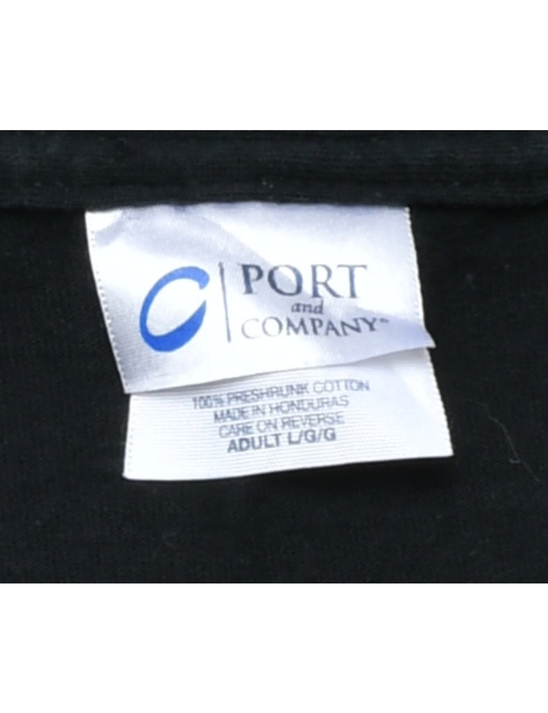 Da Hott Mama's Printed T-shirt - L