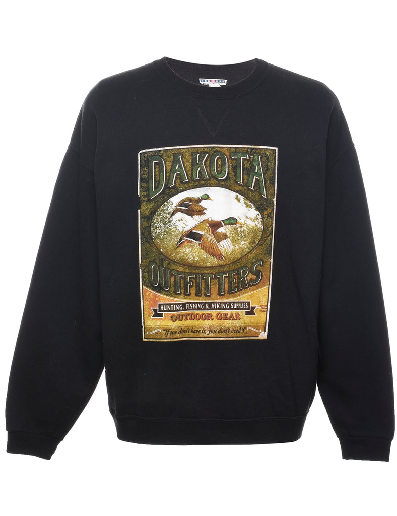Dakota Printed Sweatshirt - XL